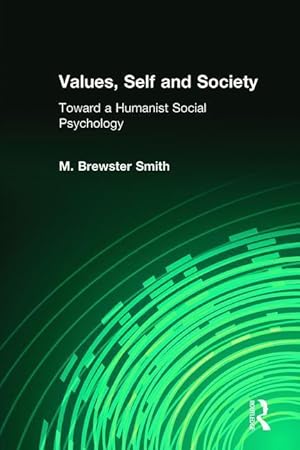 Imagen del vendedor de Smith, M: Values, Self and Society a la venta por moluna