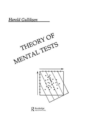 Imagen del vendedor de Gulliksen, H: Theory of Mental Tests a la venta por moluna