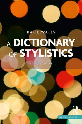 Bild des Verkufers fr Wales, K: A Dictionary of Stylistics zum Verkauf von moluna