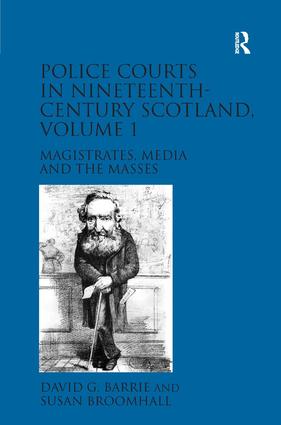 Immagine del venditore per Police Courts in Nineteenth-Century Scotland, Volume 1 venduto da moluna