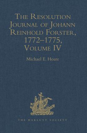 Seller image for The Resolution Journal of Johann Reinhold Forster, 1772-1775 for sale by moluna