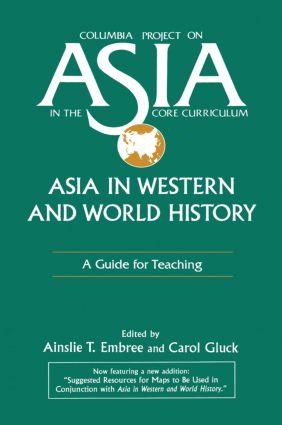 Seller image for Embree, A: Asia in Western and World History: A Guide for Te for sale by moluna