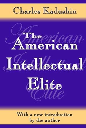 Bild des Verkufers fr The American Intellectual Elite zum Verkauf von moluna