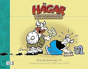 Bild des Verkufers fr Hagar der Schreckliche Gesamtausgabe 12: Sonntagsstrips 1985 bis 1991 Browne, Dik und Bregel, Michael Georg zum Verkauf von Volker Ziesing