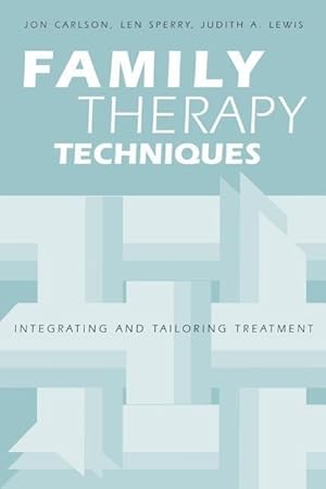 Seller image for Carlson, J: Family Therapy Techniques for sale by moluna