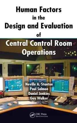 Seller image for Human Factors in the Design and Evaluation of Central Control Room Operations for sale by moluna