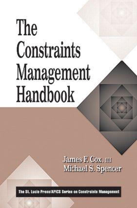 Seller image for Cox, I: The Constraints Management Handbook for sale by moluna