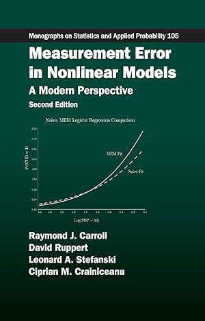 Bild des Verkufers fr Carroll, R: Measurement Error in Nonlinear Models zum Verkauf von moluna