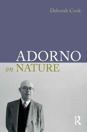 Seller image for Adorno on Nature for sale by moluna