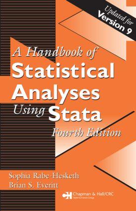 Seller image for Everitt, B: Handbook of Statistical Analyses Using Stata for sale by moluna