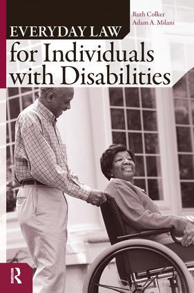 Image du vendeur pour Colker, R: Everyday Law for Individuals with Disabilities mis en vente par moluna