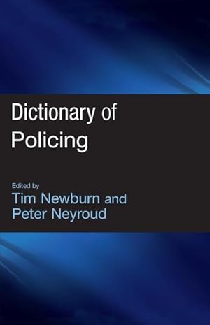 Image du vendeur pour Dictionary of Policing mis en vente par moluna