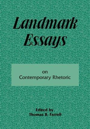Seller image for Landmark Essays on Contemporary Rhetoric for sale by moluna