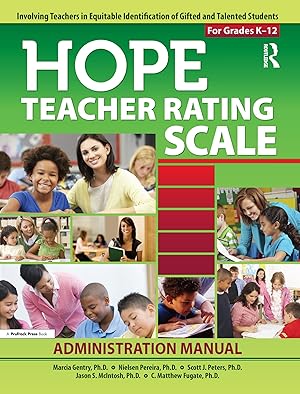 Bild des Verkufers fr Hope Teacher Rating Scale: Involving Teachers in Equitable Identification of Gifted and Talented Students in K-12: Manual zum Verkauf von moluna