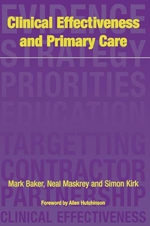 Seller image for Clinical Effectiveness in Primary Care for sale by moluna