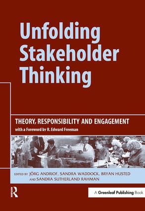 Image du vendeur pour Unfolding Stakeholder Thinking mis en vente par moluna