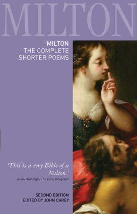 Bild des Verkufers fr Milton: The Complete Shorter Poems zum Verkauf von moluna