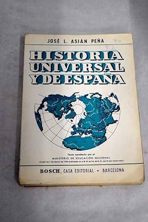 Imagen del vendedor de Historia Universal y de Espaa a la venta por Alcan Libros