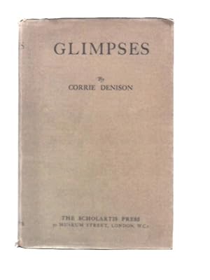 Image du vendeur pour Glimpses mis en vente par World of Rare Books