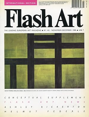 Flash Art International. N. 143 November-December 1988