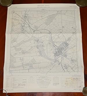 Ordnance Survey MAP Sheet ST 80 NE DORSET Scale 1:10560 inches to 1 mile. Shows areas of BLANDFOR...