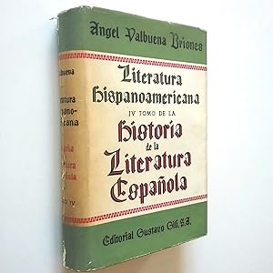Bild des Verkufers fr Historia de la literatura espaola. Tomo IV. Literatura hispanoamericana zum Verkauf von MAUTALOS LIBRERA