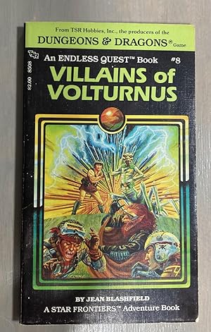 Villains of Volturnus Endless Quest #8 Dungeons & Dragons