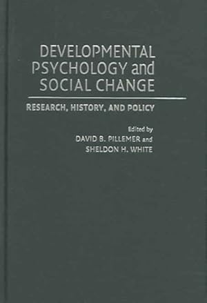 Seller image for Developmental Psychology And Social Change : Research, History and Policy for sale by GreatBookPrices