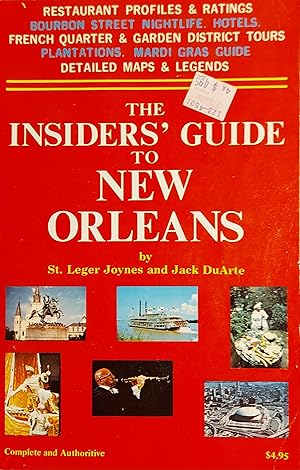 Seller image for Insiders' Guide To New Orleans Restaurants & Accommodations for sale by Mister-Seekers Bookstore