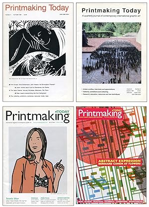 Printmaking Today. 1994-2010. 18 magazine issues