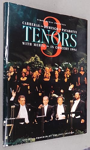 Seller image for Carreras, Domingo, Pavarotti 3 Tenors with Mehta in Concert 1994 for sale by Baggins Book Bazaar Ltd