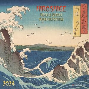 Seller image for Hiroshige - Japanese Woodblock Printing 2024 : Kalender 2024 for sale by AHA-BUCH GmbH