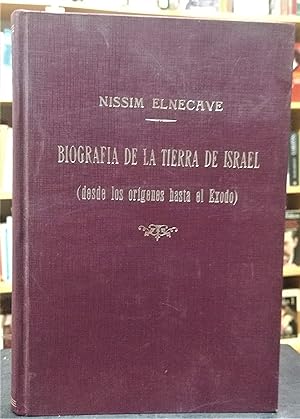 Biografía de la tierra de Israel