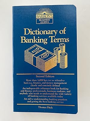 Dictionary of Banking Terms (Barron's Business Guides)