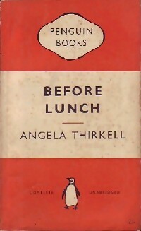 Imagen del vendedor de Before lunch - Angela Thirkell a la venta por Book Hmisphres