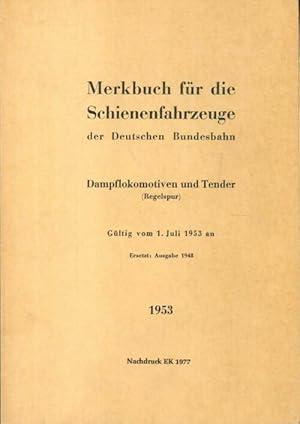 Seller image for Merkbuch f?r die Schienenfahrzeuge - Collectif for sale by Book Hmisphres