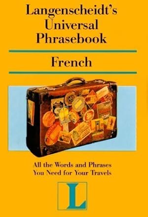 Imagen del vendedor de Langenscheidt's universal phrasebook french - Collectif a la venta por Book Hmisphres