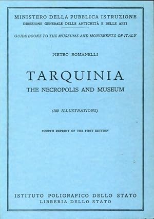 Bild des Verkufers fr Tarquinia. The necropolis and museum - Pietro Romanelli zum Verkauf von Book Hmisphres