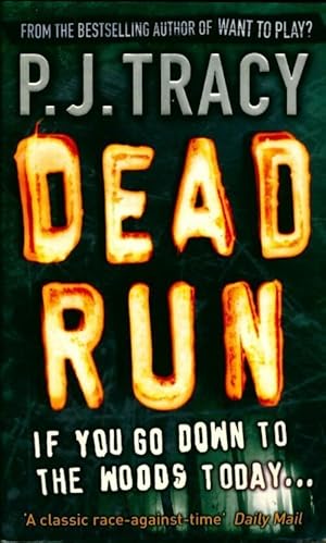 Seller image for Dead run - P.J. Tracy for sale by Book Hmisphres