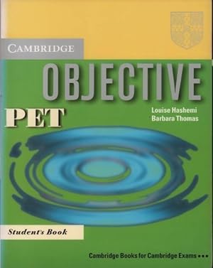 Immagine del venditore per Objective P.E.T. Student's book - Barbara Hashemi venduto da Book Hmisphres