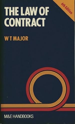The law of contract - W.T. Major