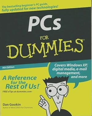 Imagen del vendedor de PC's for dummies - Dan Gookin a la venta por Book Hmisphres