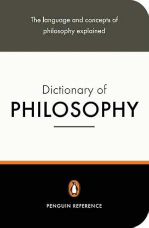 Immagine del venditore per The Penguin Dictionary Of Philosophy (Penguin Reference) venduto da WeBuyBooks 2