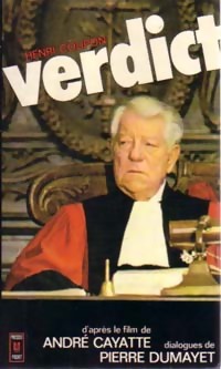 Seller image for Verdict - Henri Coupon for sale by Book Hmisphres