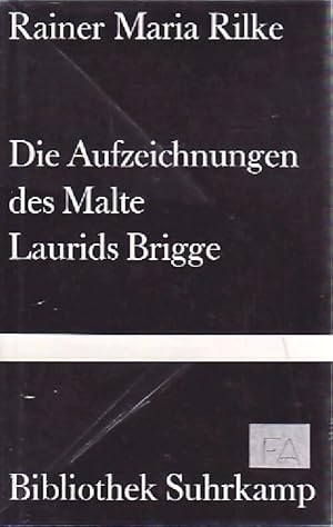 Die Aufzeichnungen des Malte Laurids Brigge - Rainer Maria Rilke