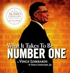 Seller image for What it takes to be number one - Vince Lombardi for sale by Book Hmisphres