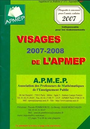 Visages 2007-2008 de l'APMEP - Collectif