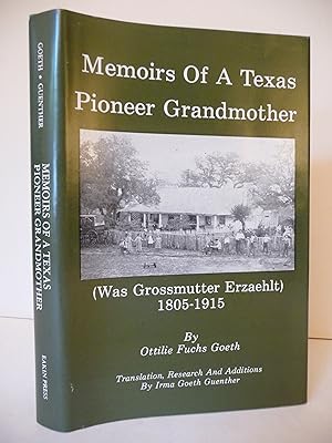Seller image for Memoirs of a Texas Pioneer Grandmother for sale by ARABESQUE BOOKS
