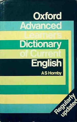 Bild des Verkufers fr Oxford advanced learner's dictionary of current english - Collectif zum Verkauf von Book Hmisphres