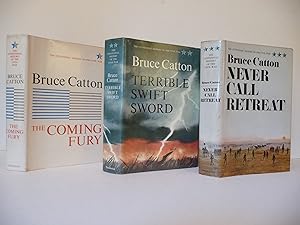 The Coming Fury, Terrible Swift Sword, Never Call Retreat, (Three Volumes Complete, all first edi...